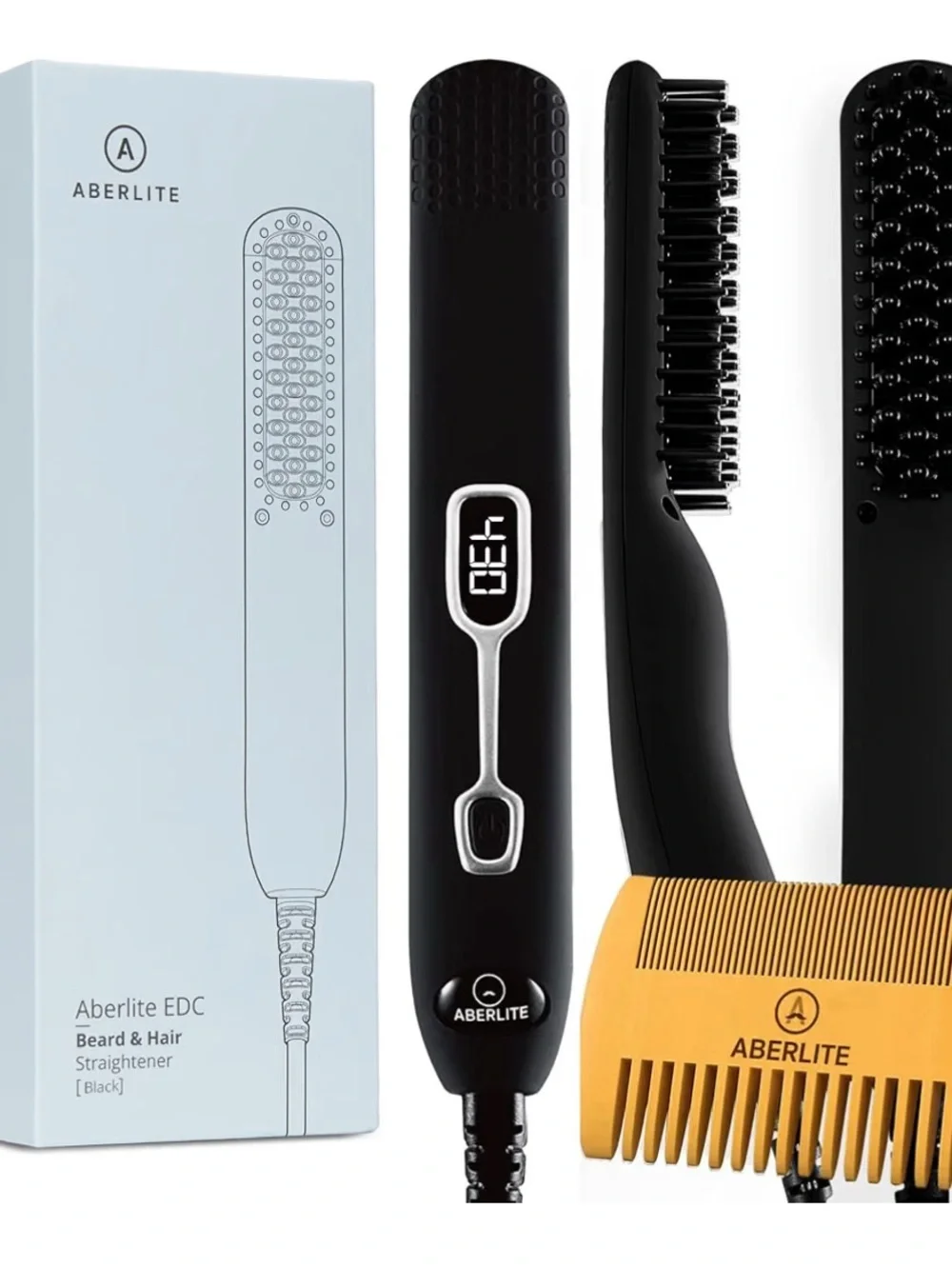 Aberlite edc beard and hair straightener.  Used once